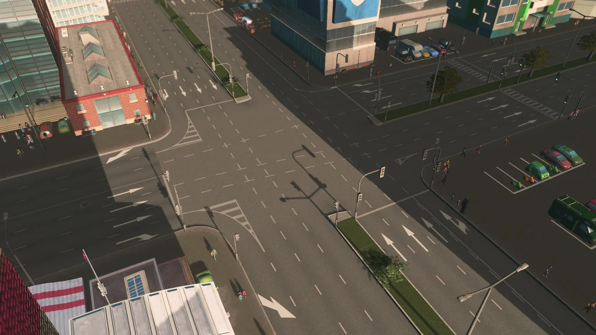 First intersection.